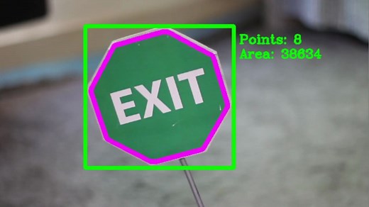 使用OpenCV进行实时的形状检测 | 实战案例