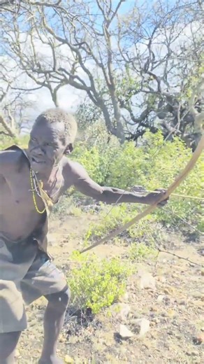 Hunt a huge buffalo with incredible skill!watch until the end #shorts #wildlife