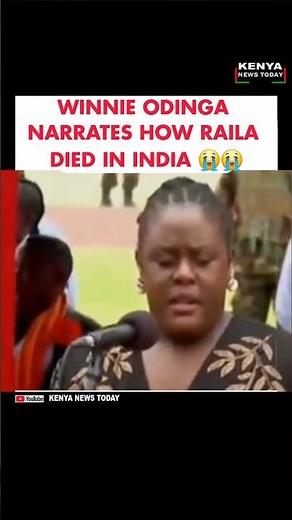 WINNIE ODINGA NARRATES HOW RAILA DIED IN INDIA #railaodingafuneral #winnieodinga #oburuodinga