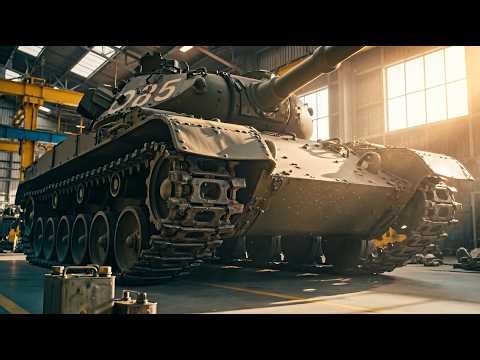 Full ASMR Restoration: Complete Mechanical Overhaul of the M60 Patton Tank