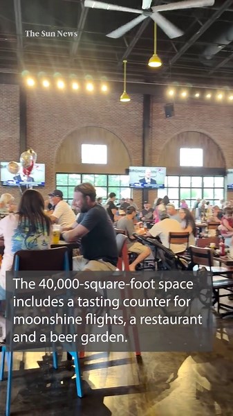 Take a look inside the new distillery at Broadway at the Beach