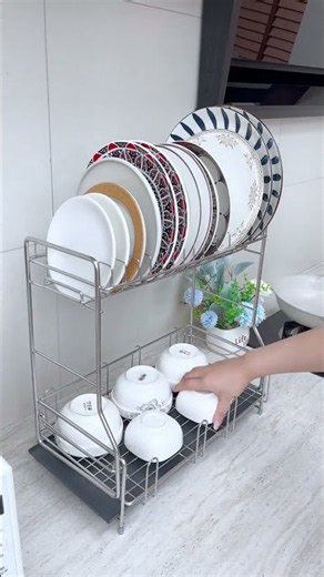 Small Kitchen Must Have｜Multi-layer Dish Drying Rack