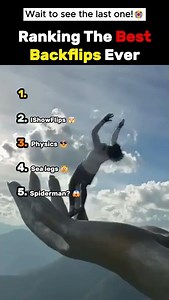 Ranking The BEST Backflips Ever!