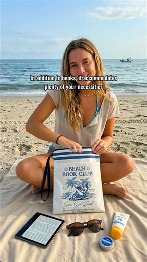 Beach Book Club | Personalized Book Sleeve