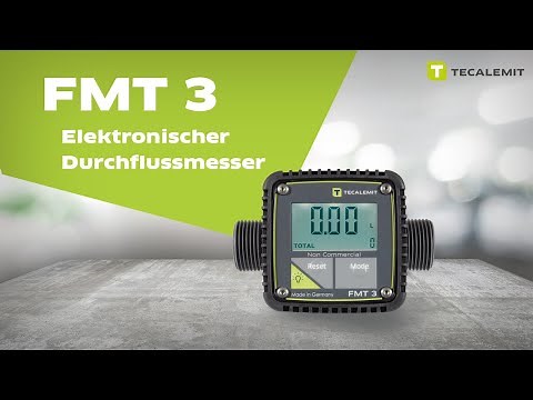 Elektronischer Durchflussmesser FMT 3 | Tutorial