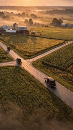 Northern Indiana is home to 50,000 Amish residents—and some of the strictest buggy laws in the country. Here's how the Elkhart-LaGrange settlement negotiates between Ordnung and modern industry. 🛠️🚐 #AmishLife #NorthernIndiana #Ordnung #AmishCommunity #AmishHistory