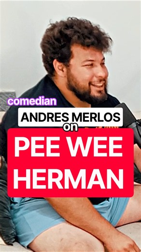 the GENIUS of PEE WEE HERMAN 🧠 #podcast