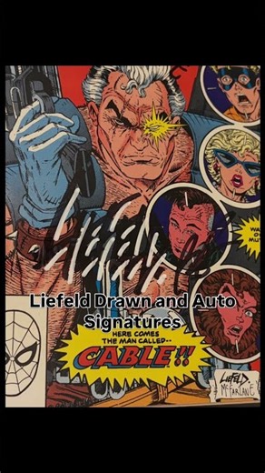 New Mutants 87 First Appearance of CableDirect Version Graded 9.8 Signed Rob Liefeld Todd McFarland