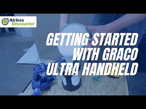 Getting started with the Graco Ultra Handheld with the new Flex-liner System