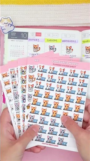 Let's Setup my Weekly Spread in my Hobonichi Cousin! 🕷️🕸️🔮