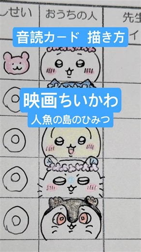 Kids Will Love This! How to Draw [Reading Log] [Chiikawa the Movie: The Secret of Mermaid Island]...