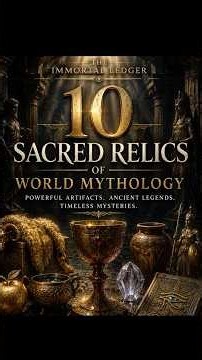 10 Sacred Relics of World Mythology | Legendary Objects of Gods & Heroes