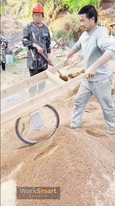 Efficient Sand Processing Production : Manual Sieving Process using Mesh Screen Frame