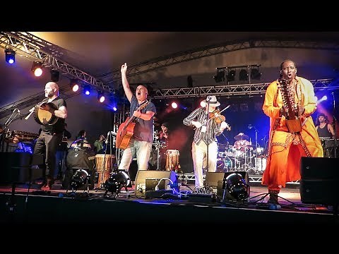Afro Celt Sound System live at Womad UK 2017