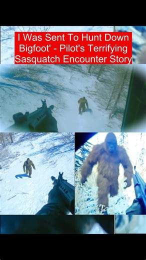 I Was Sent To Hunt Down Bigfoot' - Pilot's Terrifying Sasquatch Encounter Story