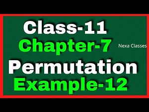 Example 12 Chapter7 Class 11 Math || Example12 Class11 Ch 7 NCERT Math || Chapter7 Example12 Class11
