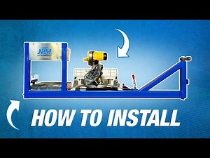 How to Install the NTM Gutter Machine Workstation