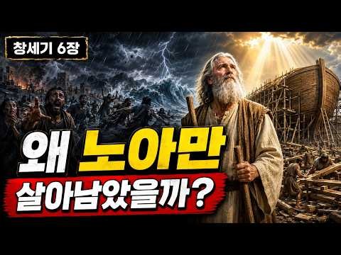 왜 노아만 살아남았을까? | 창세기 6장 성경이야기#창세기6장 #노아 #노아의방주 #성경이야기 #성경읽기 #하나님의은혜 #하나님과동행 #구약성경 #믿음 #기독교