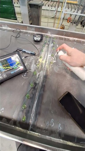 УЗК #NDT (Non-Destructive Testing) #UltrasonicTesting #UT #WeldInspection