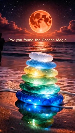 Blood Moon Ocean Reset 🌊✨ | Sea Glass Awakening