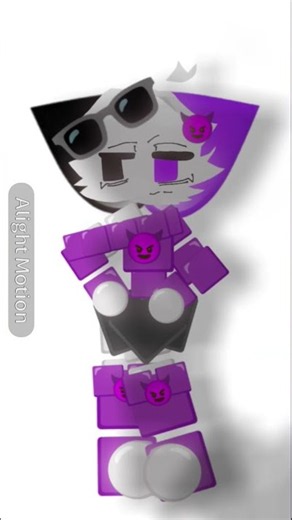 Do you want me to make this animation?, new outfit purple btw