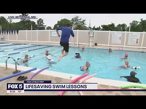FOX 5 Field Trip: Talking pool safety with the kids YMCA