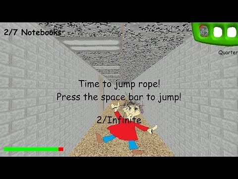 Playtime Jump Rope INFINITE??? - Baldi Basic SUPER FAST Edition