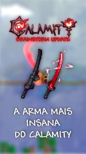 A ARMA mais INSANA do NOVO CALAMITY #terraria #calamity #shorts