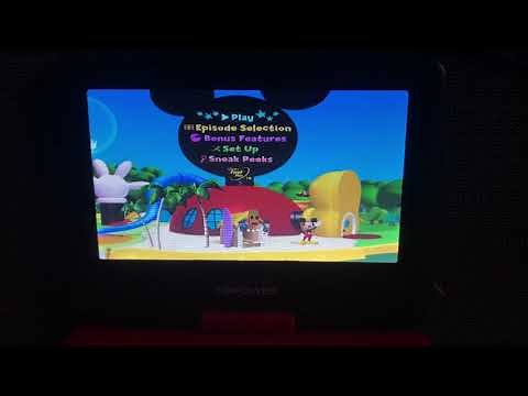 Mickey Mouse Clubhouse Mickey’s big splash 2009 DVD menu walk-through