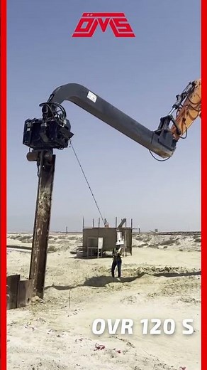 Excavator Mounted Vibro Hammer OVR 120 S