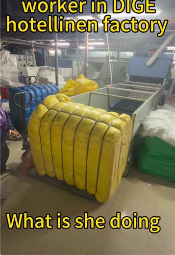 Inside a Hotel Linen Factory in China