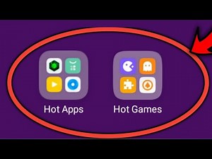How To Remove/uninstall Hot Apps And Hot Games From Oppo