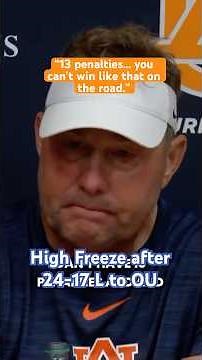 Hugh Freeze Reacts to Auburn’s 24-17 Loss at Oklahoma | Postgame Press Conference