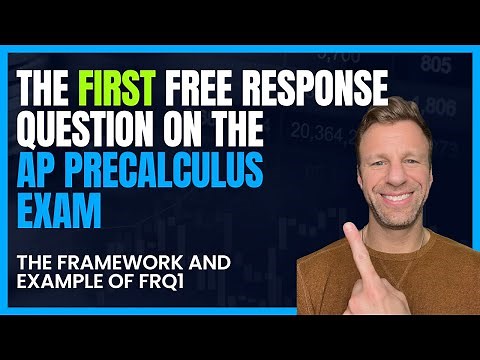 What FRQ #1 on the AP Precalculus Exam Will Look Like