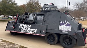 The moment when our TeamTIV arrived in Dallas Fort Worth Texas with TIV 2 Tornado Intercept Vehicle at the National Storm Chaser Convention! LSC Supporter/KT Owen | Live Storm Chasers