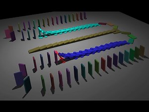 Sleeping islands in MuJoCo