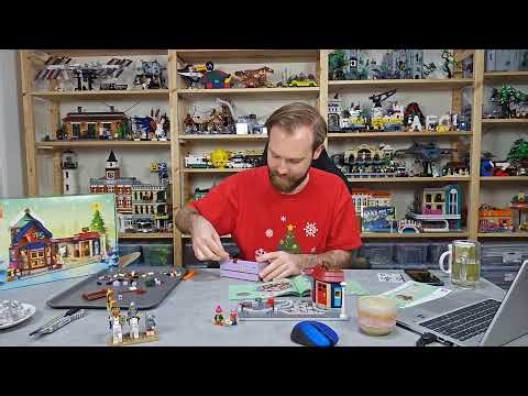 🔴 VÁNOČNÍ SPECIÁLNÍ LEGO STREAM 2.část po pádu