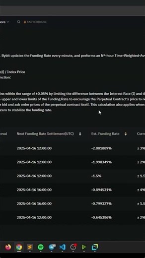 Funding bot algorithm