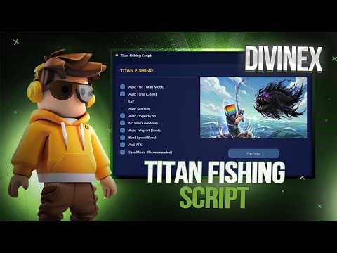 Titan Fishing Script | Roblox Titan Fishing Script |, Auto Sell, AUTO FISHING | ios/android/pc