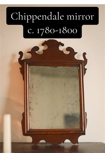 Antique Chippendale Mirror: A Timeless Treasure