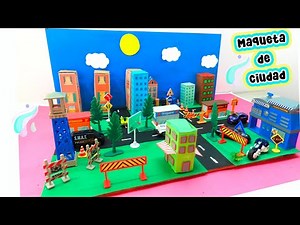 MAQUETA DE CIUDAD: Tutorial paso a paso 🤓