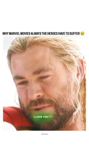 VibeFrame on Instagram: "WHY MARVEL MOVIES ALWAYS THE HEROES HAVE TO SUFFER 😢 Credit: unknown ⚡ Thor: Love and Thunder (2022 Movie) Action / Adventure / Fantasy / Superhero The God of Thunder returns — this time with a heart full of love and a storm of lightning. ⚡💔 Thor: Love and Thunder follows Thor’s quest for inner peace after the events of Endgame, but his retirement plans are interrupted by Gorr the God Butcher — a terrifying villain determined to wipe out all gods. 🗡️ Along the way, Th