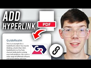How To Create Clickable Hyperlink In PDF For Free Without Adobe Acrobat - Step By Step