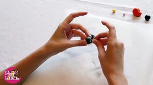 Pâte à modeler : Le chat dHalloween