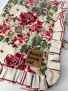 Handmade Quilted Bible Cover, Perfect Gift for the Holidays & More, Rustic Elegance Holiday Bible in Stock Cover. 10x7x1.5" - Etsy