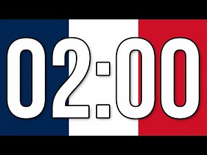 Minuterie 2 minutes | minuteur parfait | compte à rebours