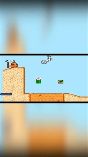 The Bugs Bunny Birthday Blowout (NES). Stage 2. Round 3 (3). Old game. Games-Dendy. Retro game.