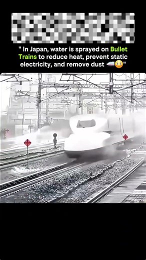 How Japan Keeps Bullet Trains Clean and Cool 🚄💦