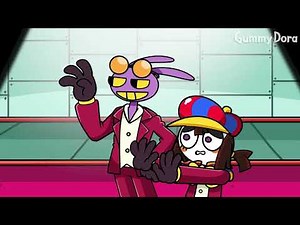 Jax Transformed into a Cute Rabbit?! 🐰💥 | Jax Love Story {AMAZING DIGITAL CIRCUS} Animation