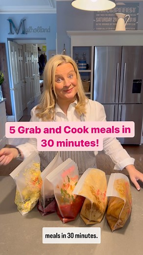 5 GRAB AND COOK MEALS IN 30 MINUTES! Using recipes from my new Grab and Cook cookbook! You guys loved my last 5 grab and cook meals in 30 minutes so i'm back with another! Grab and cook recipes are recipes that you prep in advance ready for your fridge or freezer so when you need a quick meal all you have to do is cook it in your chosen appliance! It takes just 30 minutes to make these 5 recipes and that's me organised for the week ahead with no thought required about what's for dinner each nigh